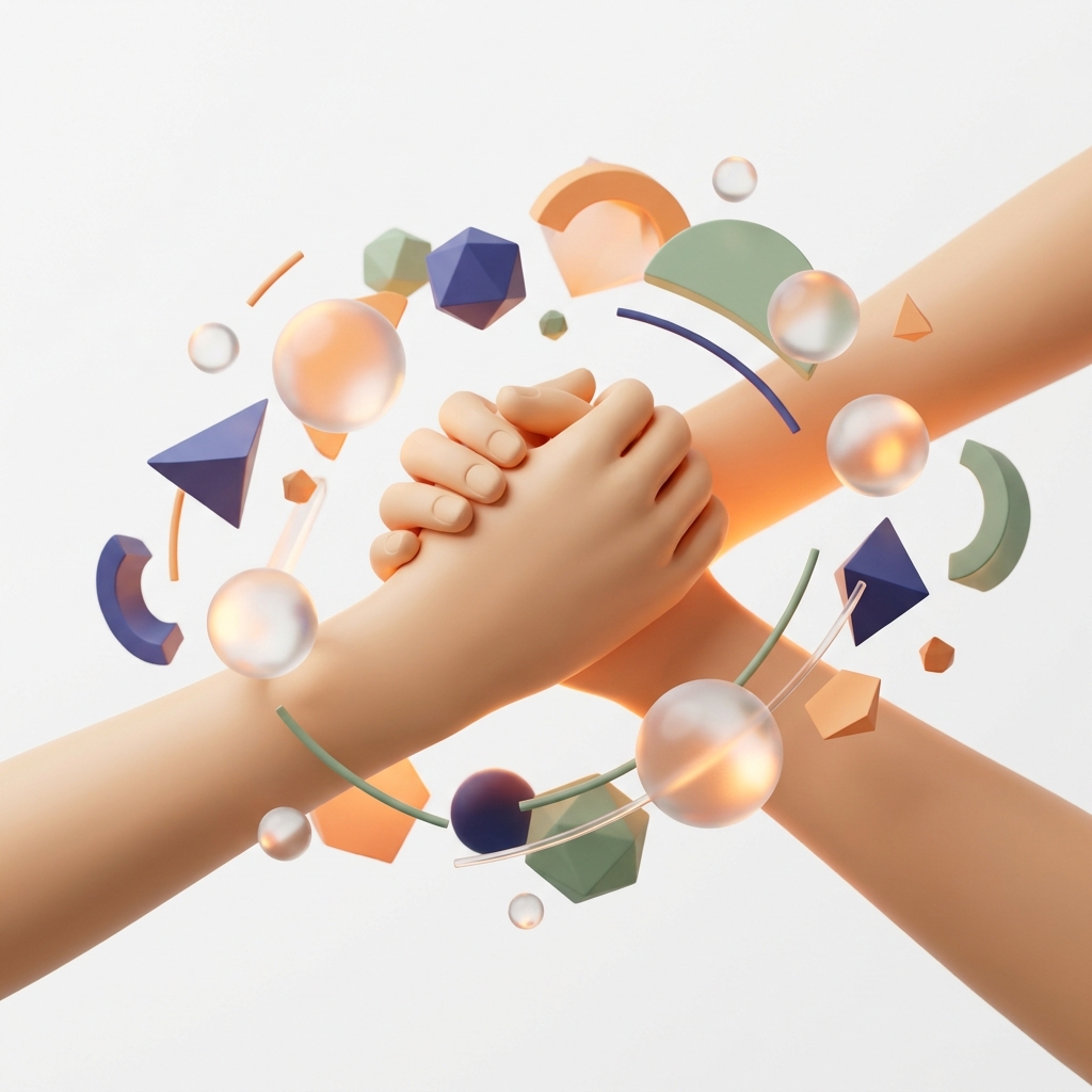 Ilustración de Solidaridad y Comunidad
